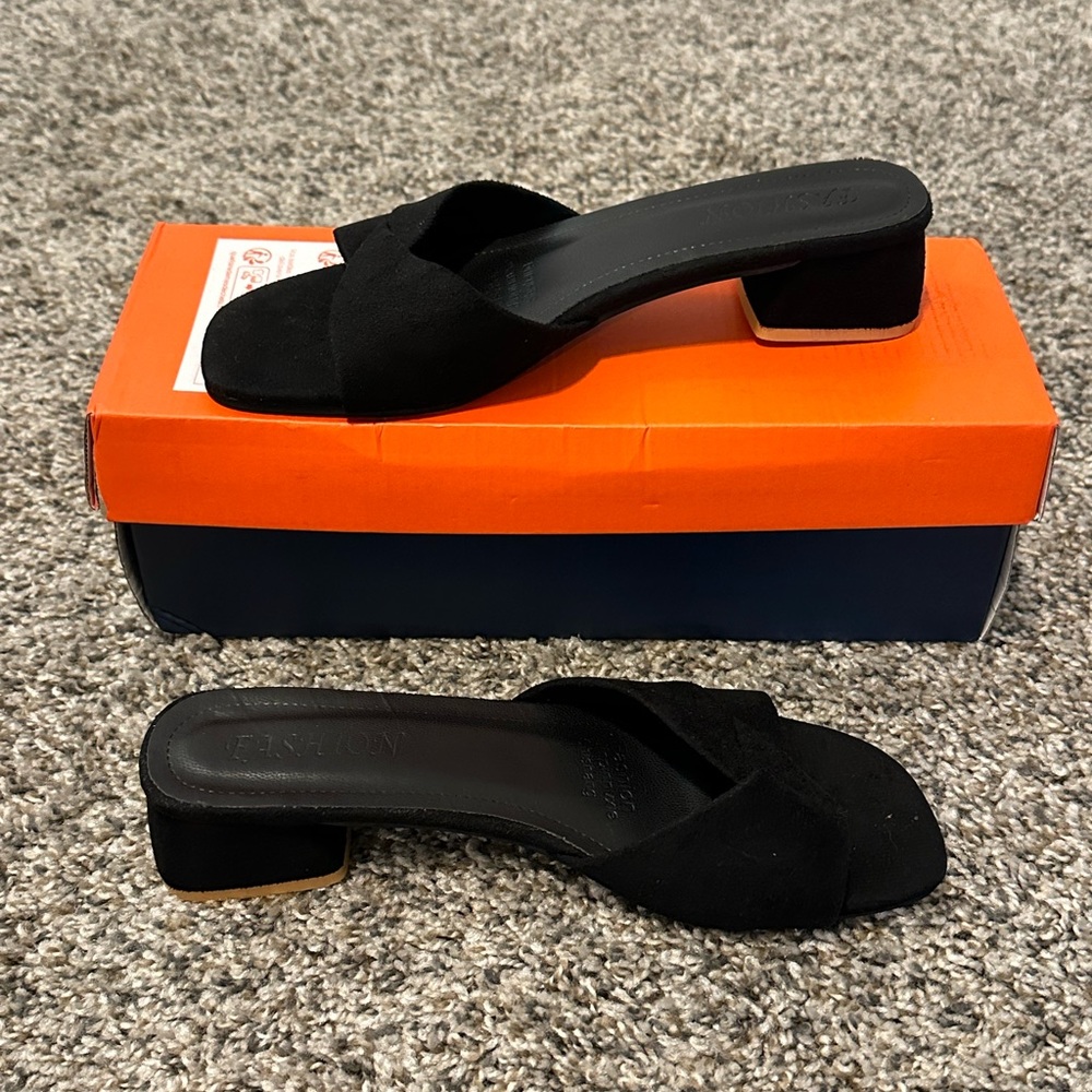 Open toed stiletto